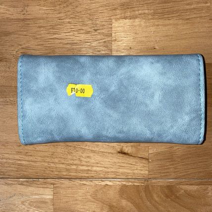 Women’s purse blue leather