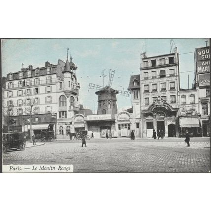 Le Moulin Rouge, Paris, c.1910 - CPA