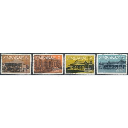 75th Anniv of Post Office Savings Bank - Zimbabwe 1980 - F H - SG 597/600