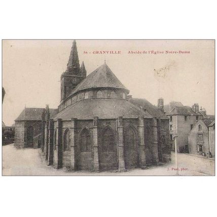50 - Granville - église notre Dame - 2 cartes