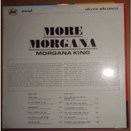 Morgana King - More Morgana - SEALED LP. MINT, 1966
