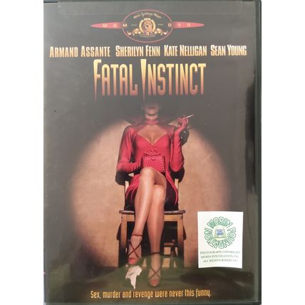 FATAL INSTINCT DVD stars ARMAND ASSANTE SHERILYN FEN KATE NEILLIGAN SEAN YOUNG