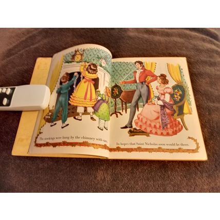 Little Golden Book The Night Before Christmas By Clement C. Moore A Edition 1949