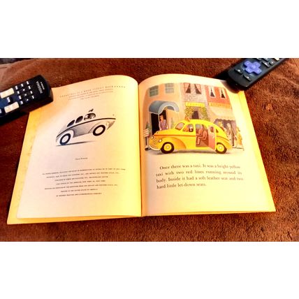 Old Vintage Little Golden Book The Taxi That Hurried (C) Edition 1946