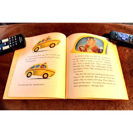 Old Vintage Little Golden Book The Taxi That Hurried (C) Edition 1946