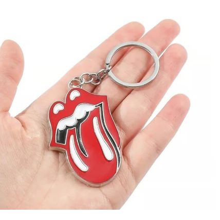ROLLING STONES DIE-CAST KEYCHAIN