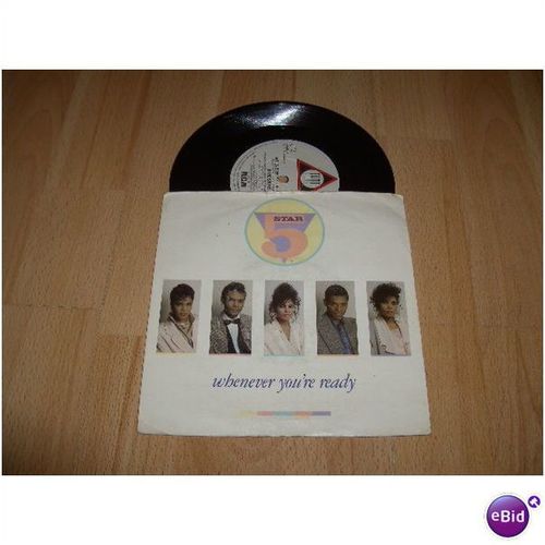 five star, whenever you`re ready. 1987 7" p/s. tent , pb 41477