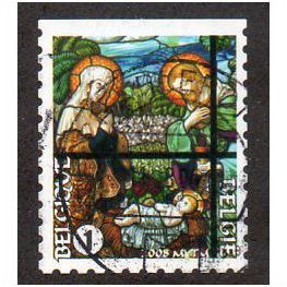 BEL 2008 (54c) (S/A) 'CHRISTMAS' FINE USED (EBID10486)
