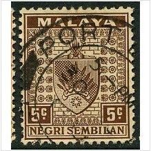 NEGRI SEMBILAN 1935/1941 SG 26 - fine used (o)