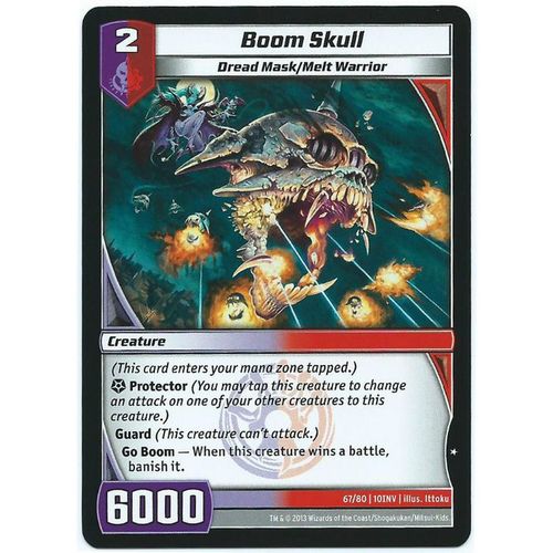 Kaijudo - Invasion Earth - #67/80 - Boom Skull