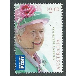 AUS 2014 $2.60 'QUEENS BIRTHDAY ' FINE USED (EBID46-949)