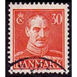 Denmark 1942 King Christian X 30 Øre Used Stamp