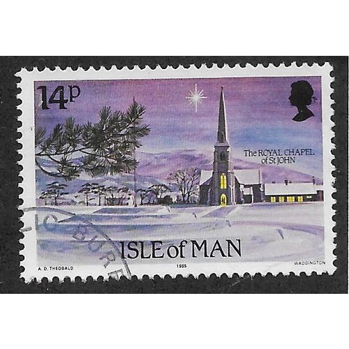 IOM 1985 14P 'CHRISTMAS' FINE USED(EBID52-563)