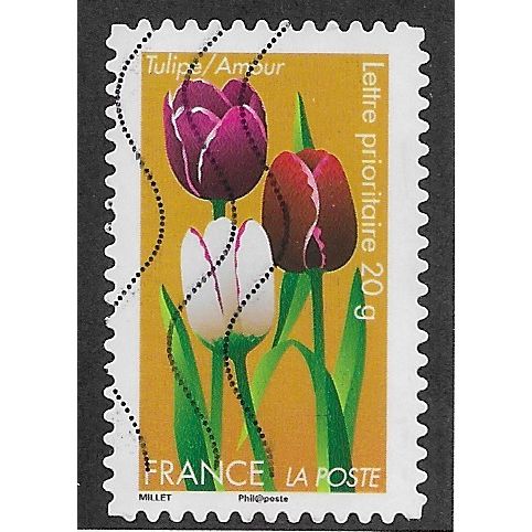 FRA 2012 (60c)(S/A) 'FLOWERS - TULIPS ' FINE USED (EBID56-657)