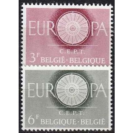 BELGIEN BELGIUM [1960] MiNr 1209-10 ( **/mnh ) CEPT