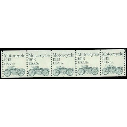 1899 5c Motorcycle Fine MNH Dry Gum PNC 3/5 P0516