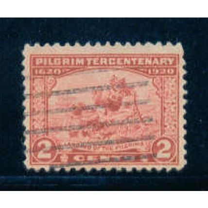 Used 549 2c Landing of the Pilgrims Fine C0376