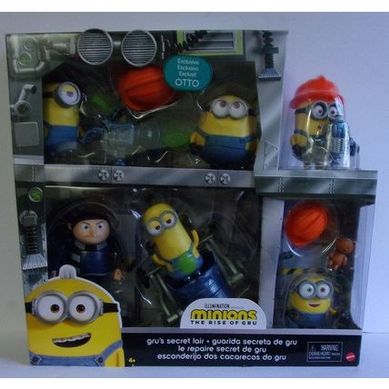 MINIONS ' THE RISE OF GRU ' SECRET LAIR action figure set