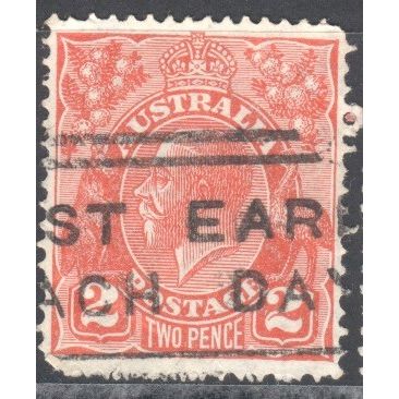 Australia 1931 - 2d carmine red - KGV - used 20