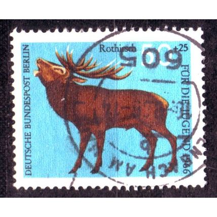 GERMANY BERLIN [1966] MiNr 0294 ( O/used ) Tiere