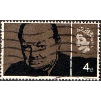 1965 Churchill Commemoration. 4d. (Ord) Fine Used