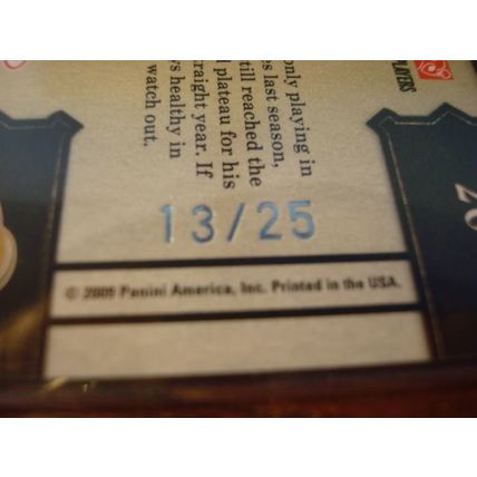 2009 Donruss Classic, Dress Code, #'d 13/25, STEVEN JACKSON, Rams