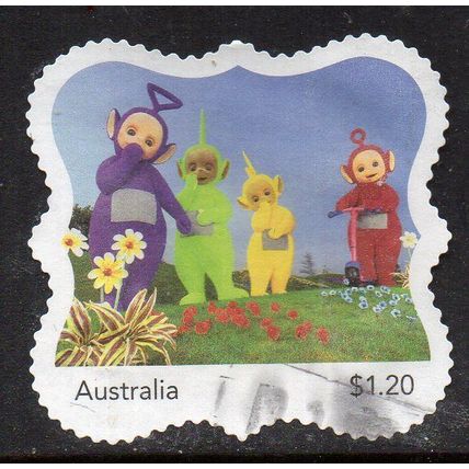 AUSTRALIA: 2023, TELETUBIES, 25 YEARS, USED SELF-ADHESIVE MYSTAMP. 51/52
