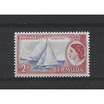 Bermuda.SG138 2d Victory II (racing dinghy).Mounted Mint.Mar25