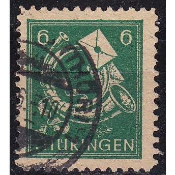 GERMANY Alliiert SBZ [Thüringen] MiNr 0095 A a w ( O/used ) [01]