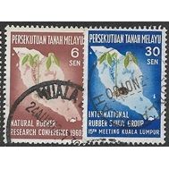 MALAYAN FEDERATION 1960 SG 17/18 - fine used (o)