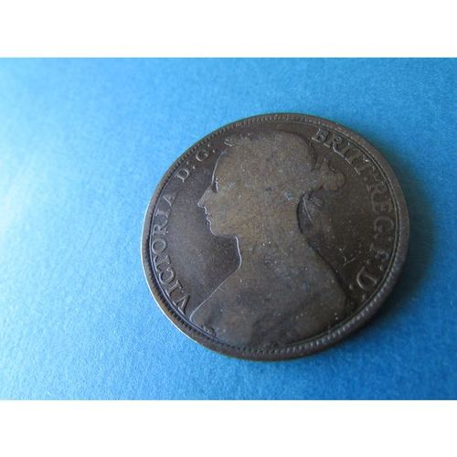 1894 QUEEN VICTORIA ONE PENNY FREE POST. AA.