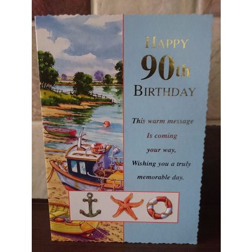 90th birthday card - Happy 90th Birthday