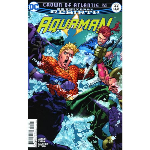 Aquaman (2016) #23 "Crown of Atlantis" DC Comics REBIRTH