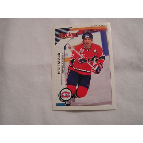 Denis Savard 1993/94 Panini STICKER NO. 17