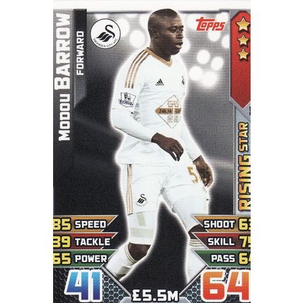 Match Attax 2015/2016 Extra R16 Madou Barrow Swansea City