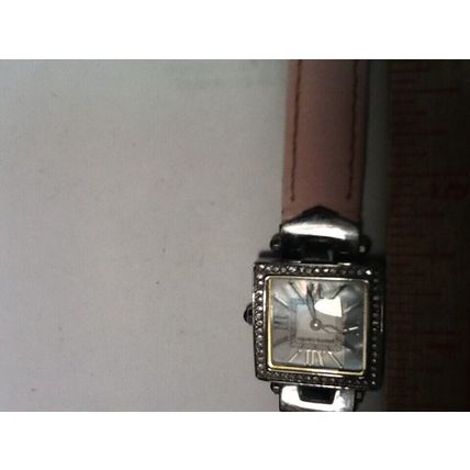 Pierre Cardin Pink Leather Women's Watch