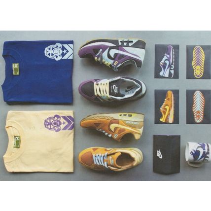 2005 Nike Running Trainers Shoes T-Shirt Jogging Postcard