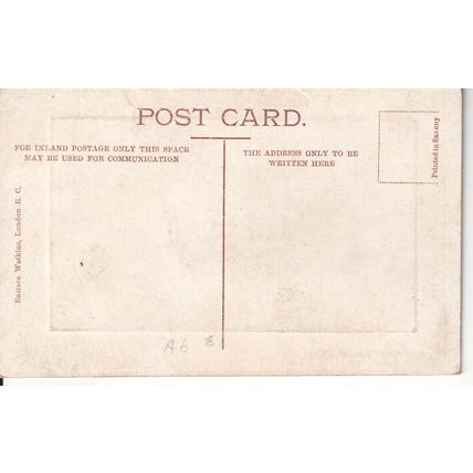 Antique GB Postcard c1907 - Folkestone Harbour, Folkestone, Kent