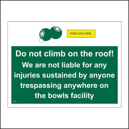 Roof Scaffold Signs Fragile Danger Hazard Warning Building Construction GBL106