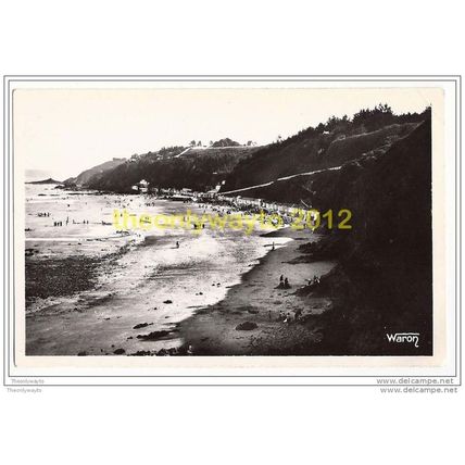 ETABLES, ENSEMBLE DE LA PLAGE DES GODELINS, FRANCE, Postcard