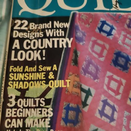 Country Quilts Magazine - 1990 Fall/Winter