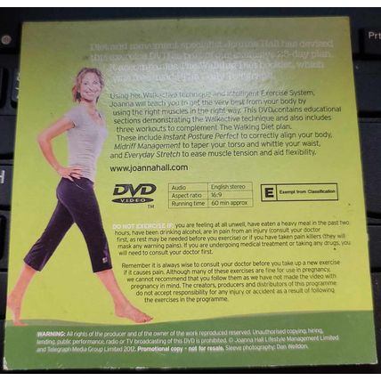 The Walking Diet DVD Promo The Telegraph Transform Your Body In 28 Days