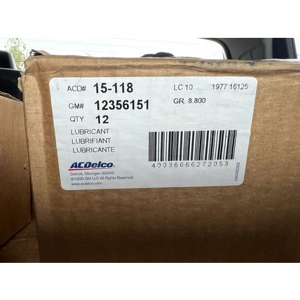 ACDelco GM Original Equipment PAG 150 Refrigerant Oil, 15-118 One Case 16oz