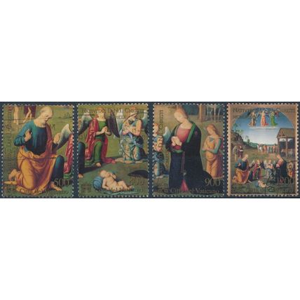 Christmas - Vatican City 1999 - F H - MiNr 1319/22