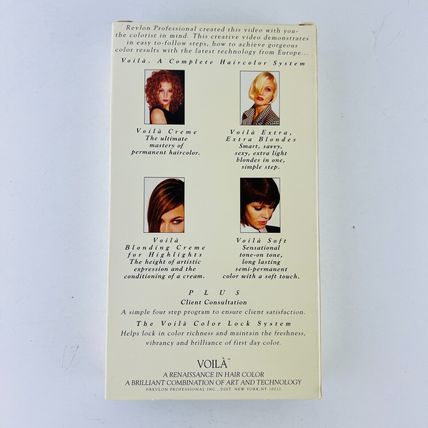 Revlon Professional Education Video Voila Creme - Complete Hair Color System VHS