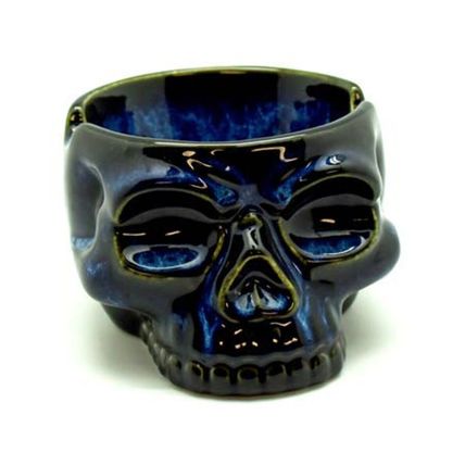 Big Blue Glazed Bowl/Ashtray