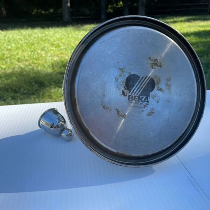 BEKA Germany est1899 Stainless Steel Whistle Teakettle Electric Stove Compatible
