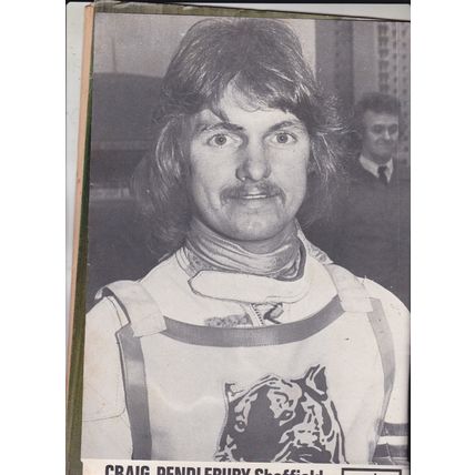 Speedway Star. August 7, 1976. Olsen and the noise worry.Sanders hurt