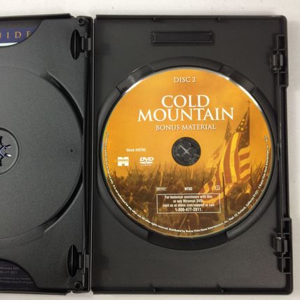 Cold Mountain - 2003 - War/Romance - Rated R - 2 Disc DVD - Used