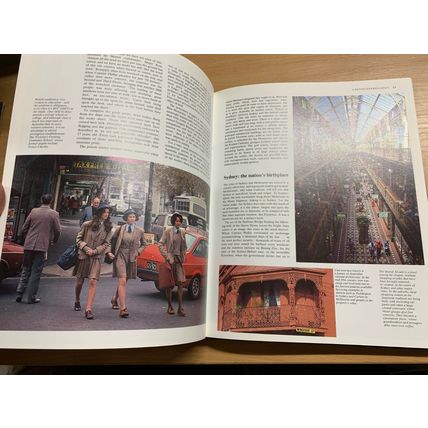 1991 "PEOPLE AND PLACES - AUSTRALIA & SOUTH PACIFIC" LARGE HARDBACK BOOK (P5)